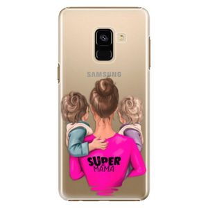 Plastové puzdro iSaprio - Super Mama - Two Boys - Samsung Galaxy A8 2018 vyobraziť