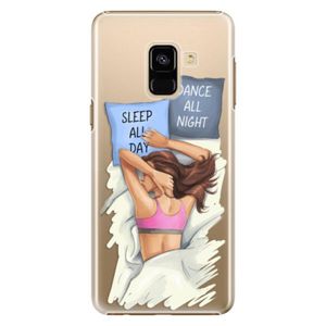Plastové puzdro iSaprio - Dance and Sleep - Samsung Galaxy A8 2018 vyobraziť