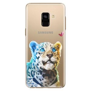 Plastové puzdro iSaprio - Leopard With Butterfly - Samsung Galaxy A8 2018 vyobraziť