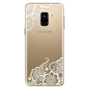Plastové puzdro iSaprio - White Lace 02 - Samsung Galaxy A8 2018 vyobraziť