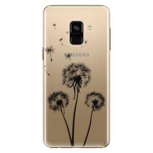 Plastové puzdro iSaprio - Three Dandelions - black - Samsung Galaxy A8 2018 vyobraziť
