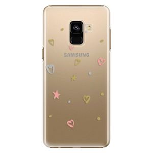 Plastové puzdro iSaprio - Lovely Pattern - Samsung Galaxy A8 2018 vyobraziť