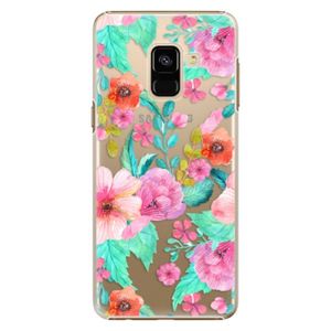 Plastové puzdro iSaprio - Flower Pattern 01 - Samsung Galaxy A8 2018 vyobraziť