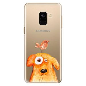 Plastové puzdro iSaprio - Dog And Bird - Samsung Galaxy A8 2018 vyobraziť