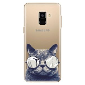 Plastové puzdro iSaprio - Crazy Cat 01 - Samsung Galaxy A8 2018 vyobraziť