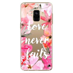 Plastové puzdro iSaprio - Love Never Fails - Samsung Galaxy A8 2018 vyobraziť