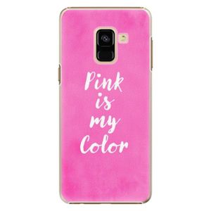 Plastové puzdro iSaprio - Pink is my color - Samsung Galaxy A8 2018 vyobraziť