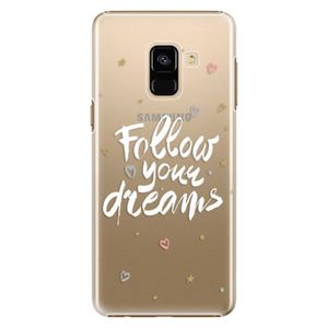 Plastové puzdro iSaprio - Follow Your Dreams - white - Samsung Galaxy A8 2018 vyobraziť
