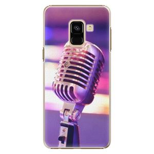 Plastové puzdro iSaprio - Vintage Microphone - Samsung Galaxy A8 2018 vyobraziť