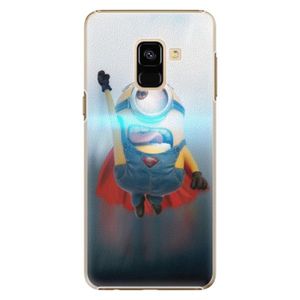 Plastové puzdro iSaprio - Mimons Superman 02 - Samsung Galaxy A8 2018 vyobraziť