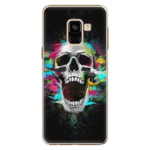 Plastové puzdro iSaprio - Skull in Colors - Samsung Galaxy A8 2018 vyobraziť