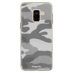 Plastové puzdro iSaprio - Gray Camuflage 02 - Samsung Galaxy A8 2018 vyobraziť