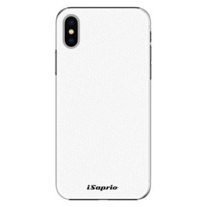 Plastové puzdro iSaprio - 4Pure - bílý - iPhone X vyobraziť