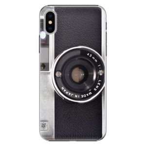 Plastové puzdro iSaprio - Vintage Camera 01 - iPhone X vyobraziť