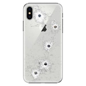 Plastové puzdro iSaprio - Gunshots - iPhone X vyobraziť