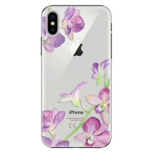 Plastové puzdro iSaprio - Purple Orchid - iPhone X vyobraziť