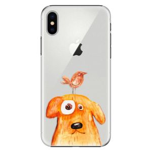 Plastové puzdro iSaprio - Dog And Bird - iPhone X vyobraziť