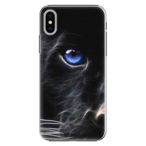 Plastové puzdro iSaprio - Black Puma - iPhone X vyobraziť