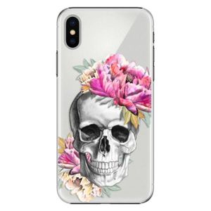 Plastové puzdro iSaprio - Pretty Skull - iPhone X vyobraziť
