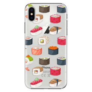 Plastové puzdro iSaprio - Sushi Pattern - iPhone X vyobraziť