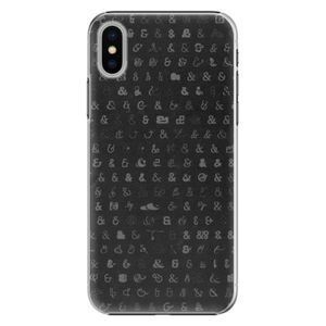 Plastové puzdro iSaprio - Ampersand 01 - iPhone X vyobraziť