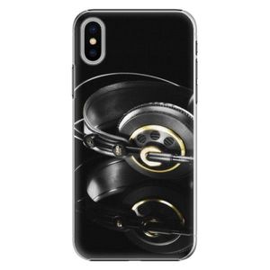 Plastové puzdro iSaprio - Headphones 02 - iPhone X vyobraziť