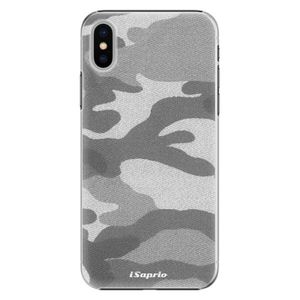 Plastové puzdro iSaprio - Gray Camuflage 02 - iPhone X vyobraziť