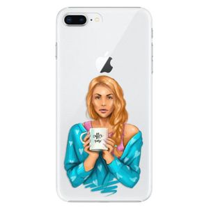 Plastové puzdro iSaprio - Coffe Now - Redhead - iPhone 8 Plus vyobraziť