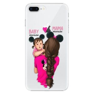 Plastové puzdro iSaprio - Mama Mouse Brunette and Girl - iPhone 8 Plus vyobraziť