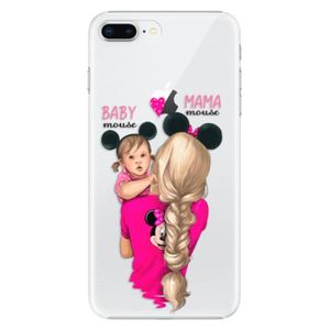 Plastové puzdro iSaprio - Mama Mouse Blond and Girl - iPhone 8 Plus vyobraziť