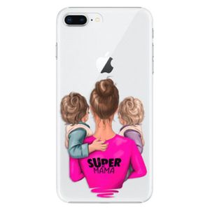 Plastové puzdro iSaprio - Super Mama - Two Boys - iPhone 8 Plus vyobraziť