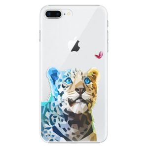 Plastové puzdro iSaprio - Leopard With Butterfly - iPhone 8 Plus vyobraziť