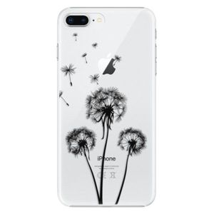 Plastové puzdro iSaprio - Three Dandelions - black - iPhone 8 Plus vyobraziť
