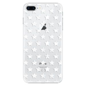 Plastové puzdro iSaprio - Stars Pattern - white - iPhone 8 Plus vyobraziť
