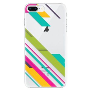 Plastové puzdro iSaprio - Color Stripes 03 - iPhone 8 Plus vyobraziť