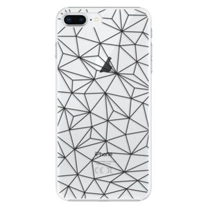 Plastové puzdro iSaprio - Abstract Triangles 03 - black - iPhone 8 Plus vyobraziť