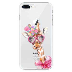Plastové puzdro iSaprio - Lady Giraffe - iPhone 8 Plus vyobraziť
