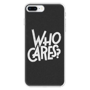 Plastové puzdro iSaprio - Who Cares - iPhone 8 Plus vyobraziť