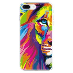 Plastové puzdro iSaprio - Rainbow Lion - iPhone 8 Plus vyobraziť