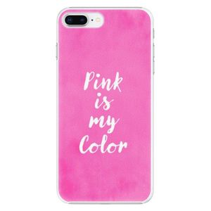 Plastové puzdro iSaprio - Pink is my color - iPhone 8 Plus vyobraziť