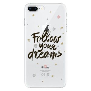 Plastové puzdro iSaprio - Follow Your Dreams - black - iPhone 8 Plus vyobraziť