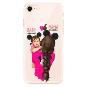 Plastové puzdro iSaprio - Mama Mouse Brunette and Girl - iPhone 8 vyobraziť