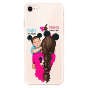Plastové puzdro iSaprio - Mama Mouse Brunette and Boy - iPhone 8 vyobraziť