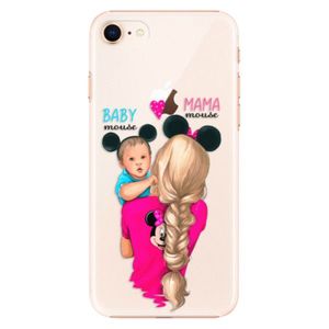 Plastové puzdro iSaprio - Mama Mouse Blonde and Boy - iPhone 8 vyobraziť