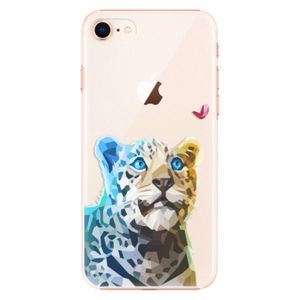 Plastové puzdro iSaprio - Leopard With Butterfly - iPhone 8 vyobraziť