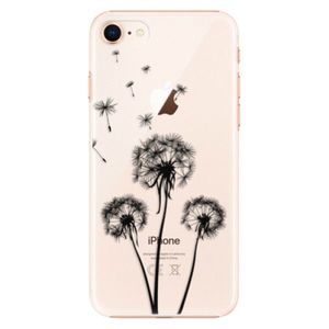 Plastové puzdro iSaprio - Three Dandelions - black - iPhone 8 vyobraziť