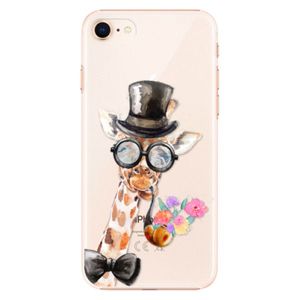 Plastové puzdro iSaprio - Sir Giraffe - iPhone 8 vyobraziť