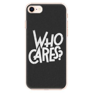 Plastové puzdro iSaprio - Who Cares - iPhone 8 vyobraziť