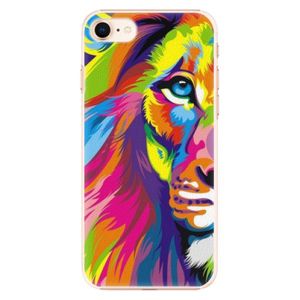 Plastové puzdro iSaprio - Rainbow Lion - iPhone 8 vyobraziť
