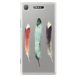 Plastové puzdro iSaprio - Three Feathers - Sony Xperia XZ1 vyobraziť
